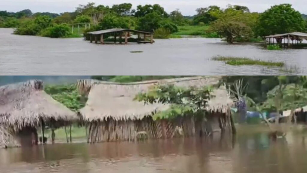 Emergencia en Amazonas: desborde del río Orinoco deja más de dos mil afectados