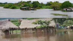 Emergencia en Amazonas: desborde del río Orinoco deja más de dos mil afectados